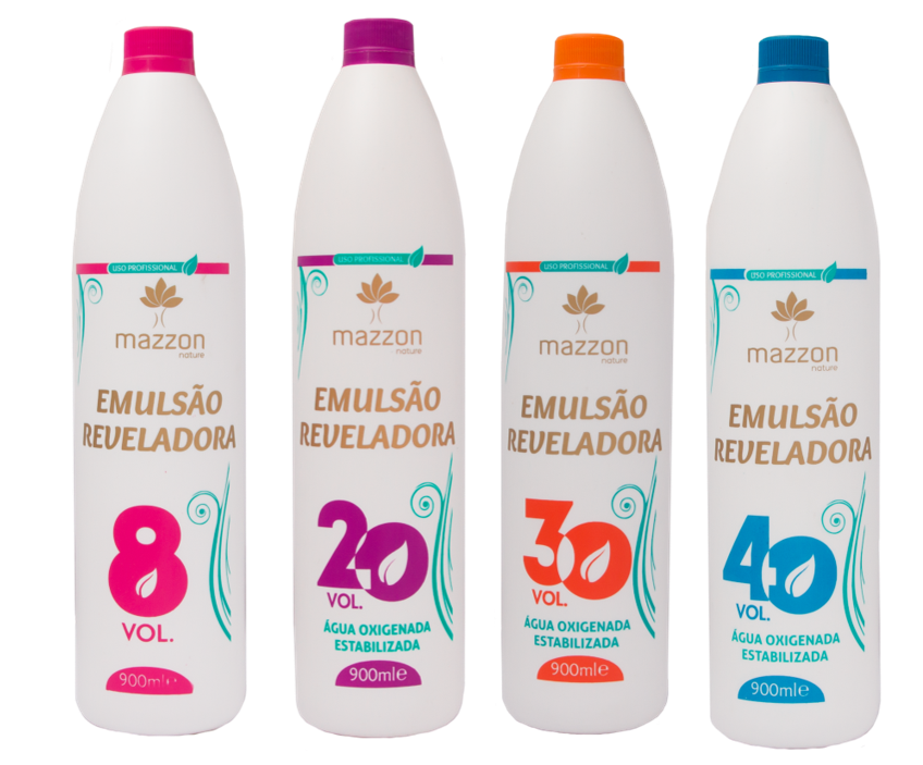 Emulsão Reveladora 8 Vol, 20 Vol, 30 Vol e  40Vol