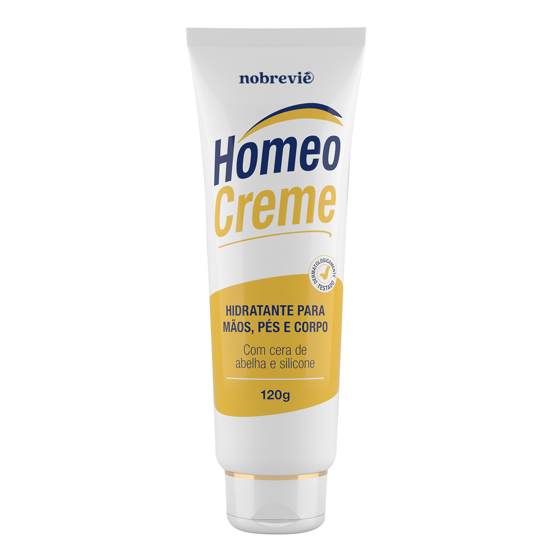 Homeocreme - Hidratante para mãos, pés e corpo