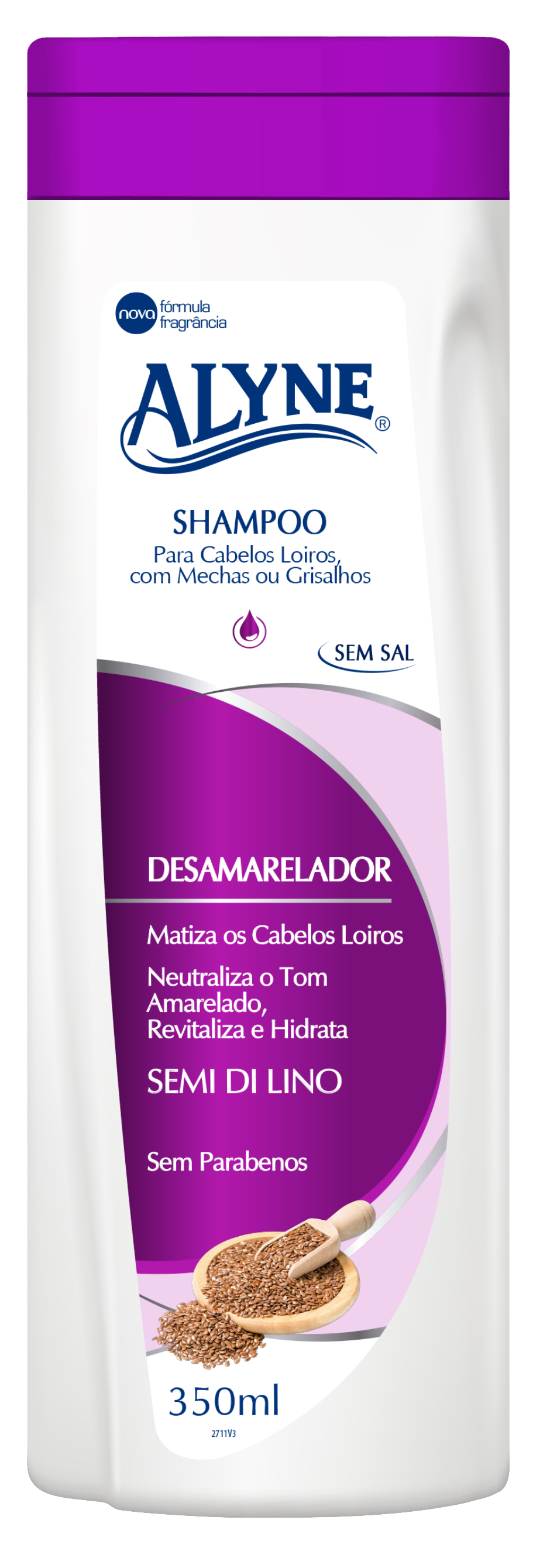 Shampoo Alyne Desamarelador 350ml