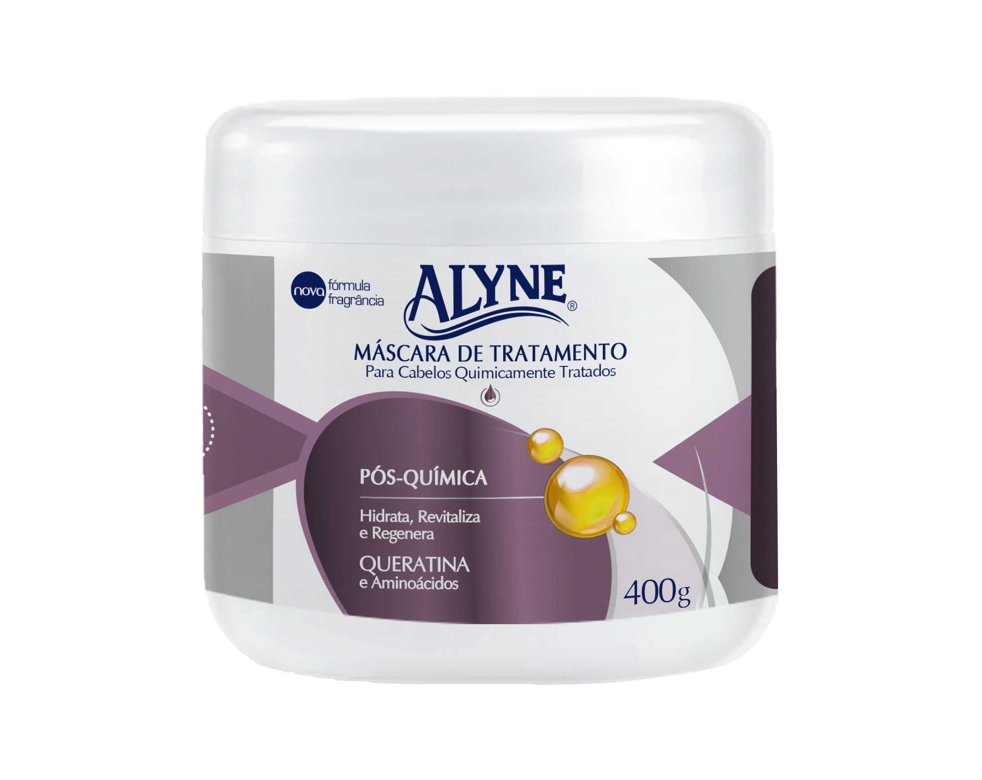 Máscara de Tratamento Alyne Pós-Química 400G