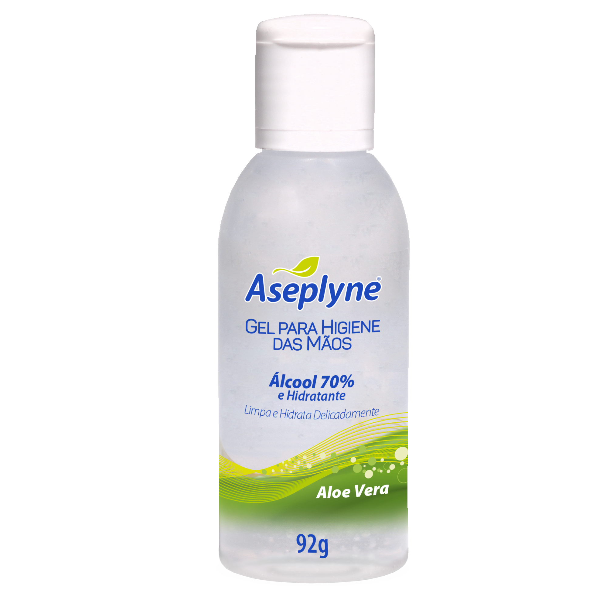 Gel Higiene Mãos Aseplyne Aloe Vera 92g