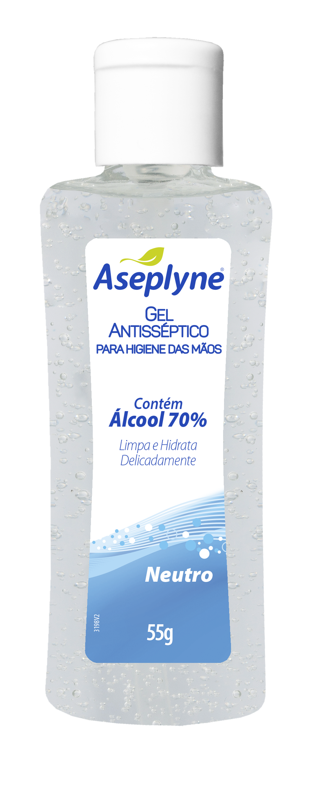 Gel Higiene Mãos Aseplyne Neutro 55G