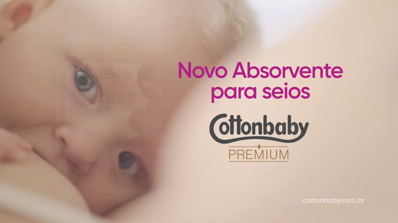 Absorvente para seios Cottonbaby Premium