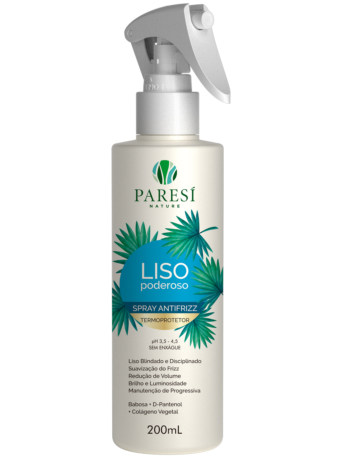 Spray Termoprotetor Liso Poderoso - Paresí Nature 