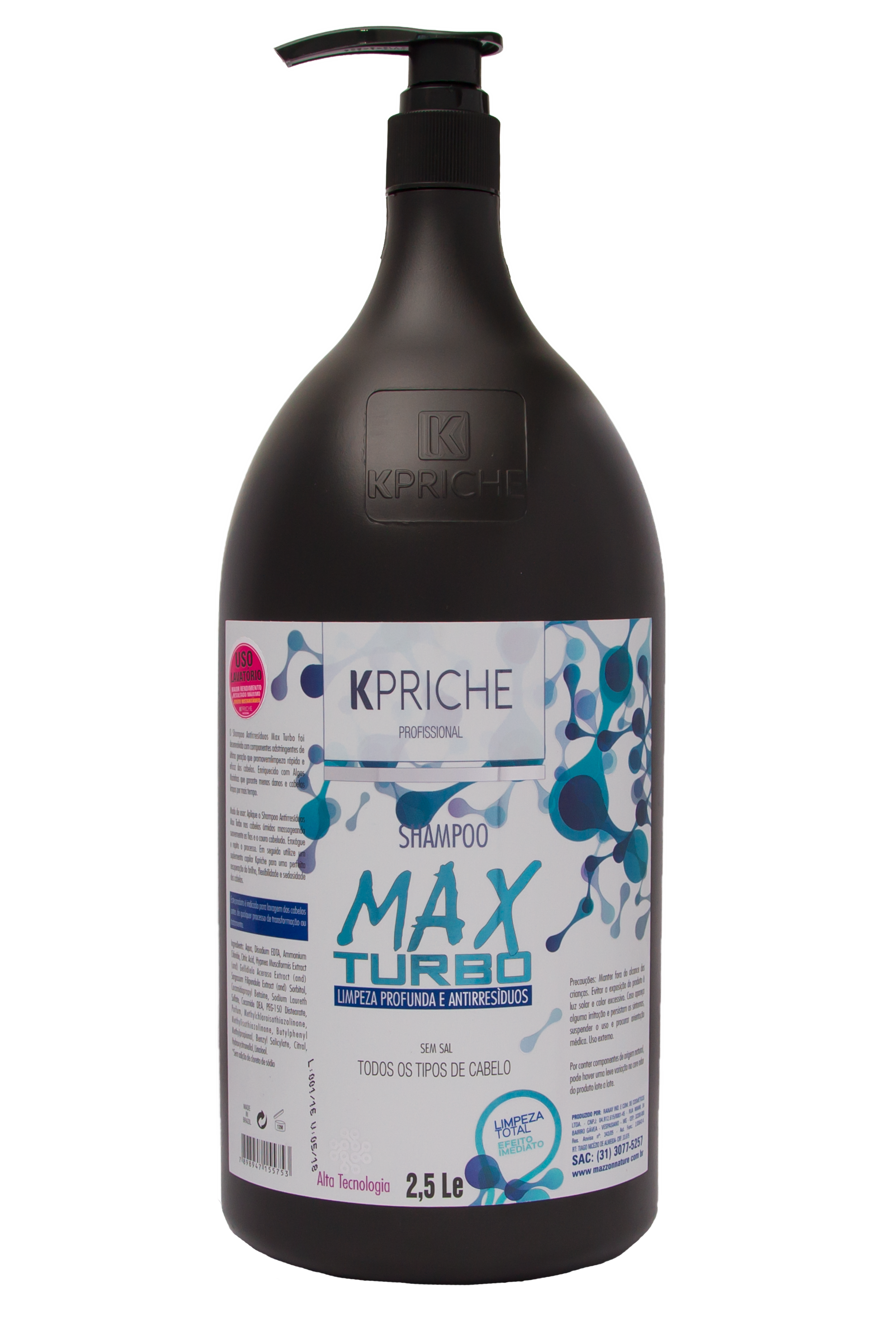 Max Turbo Shampoo 2,5l