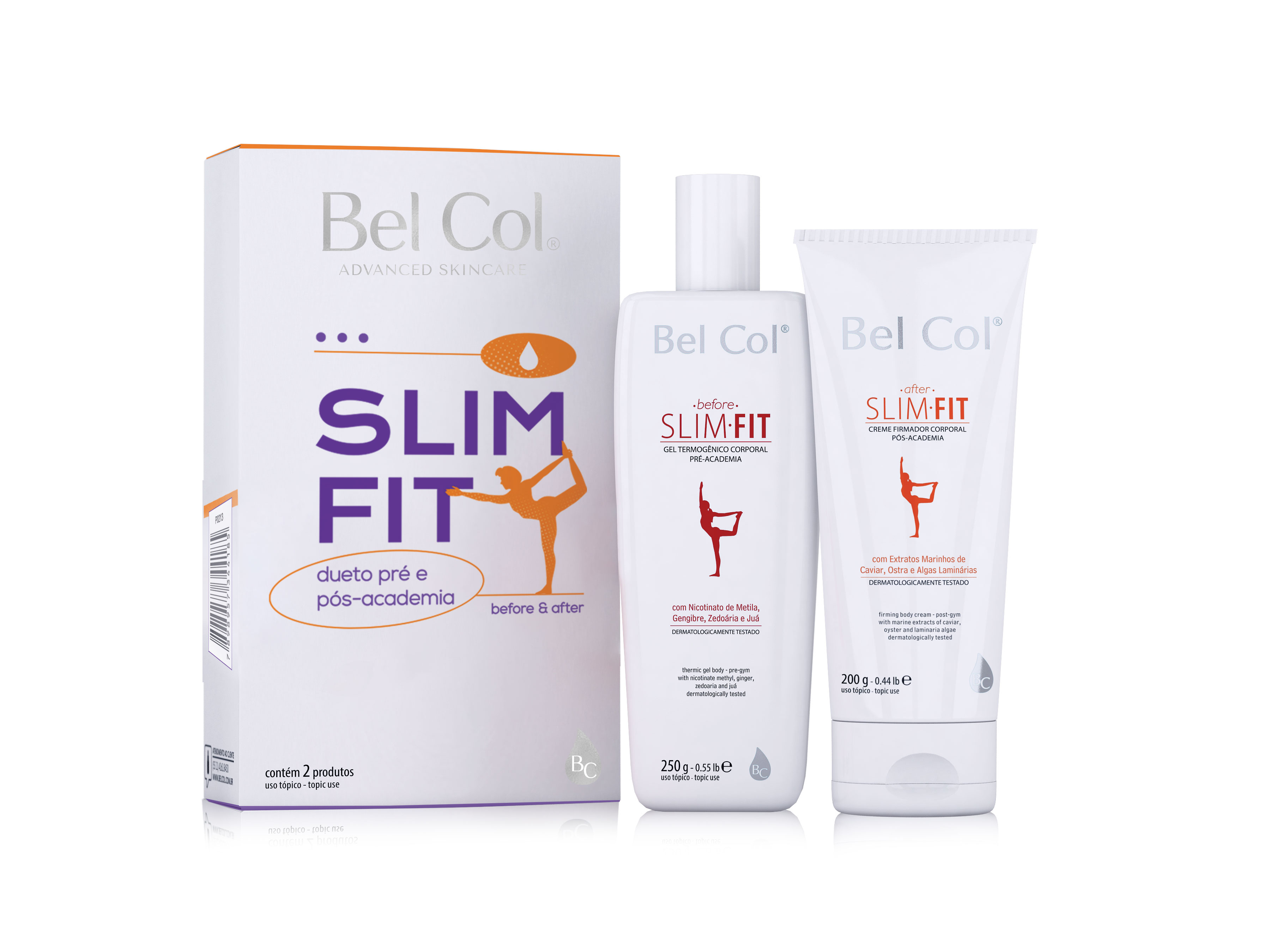 Slim FIT – Kit Pré e Pós Exercício – 2 Itens