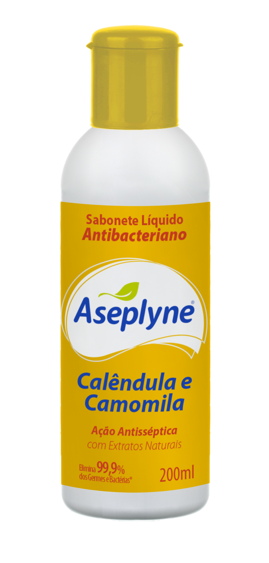 Sabonete Antisséptico Aseplyne Calend E Camomila 200ml