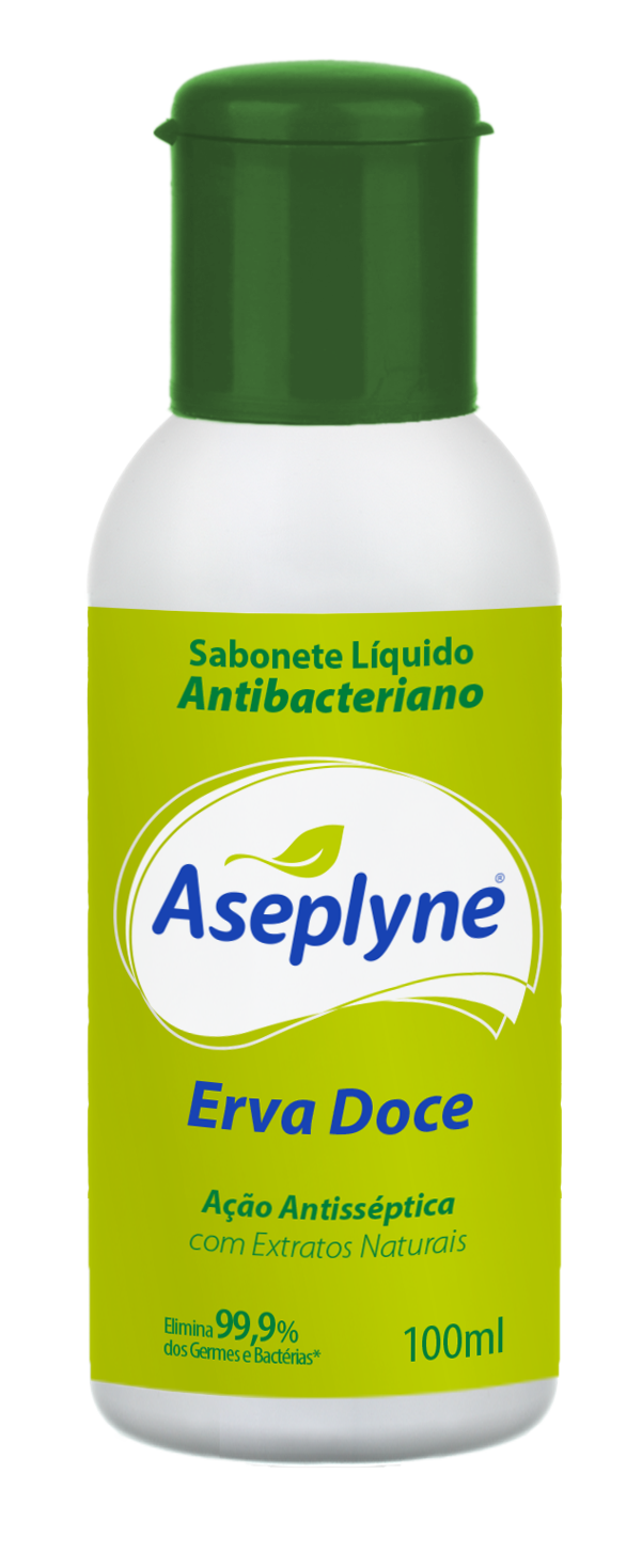 Sabonete Antisséptico Aseplyne Erva Doce 100ml