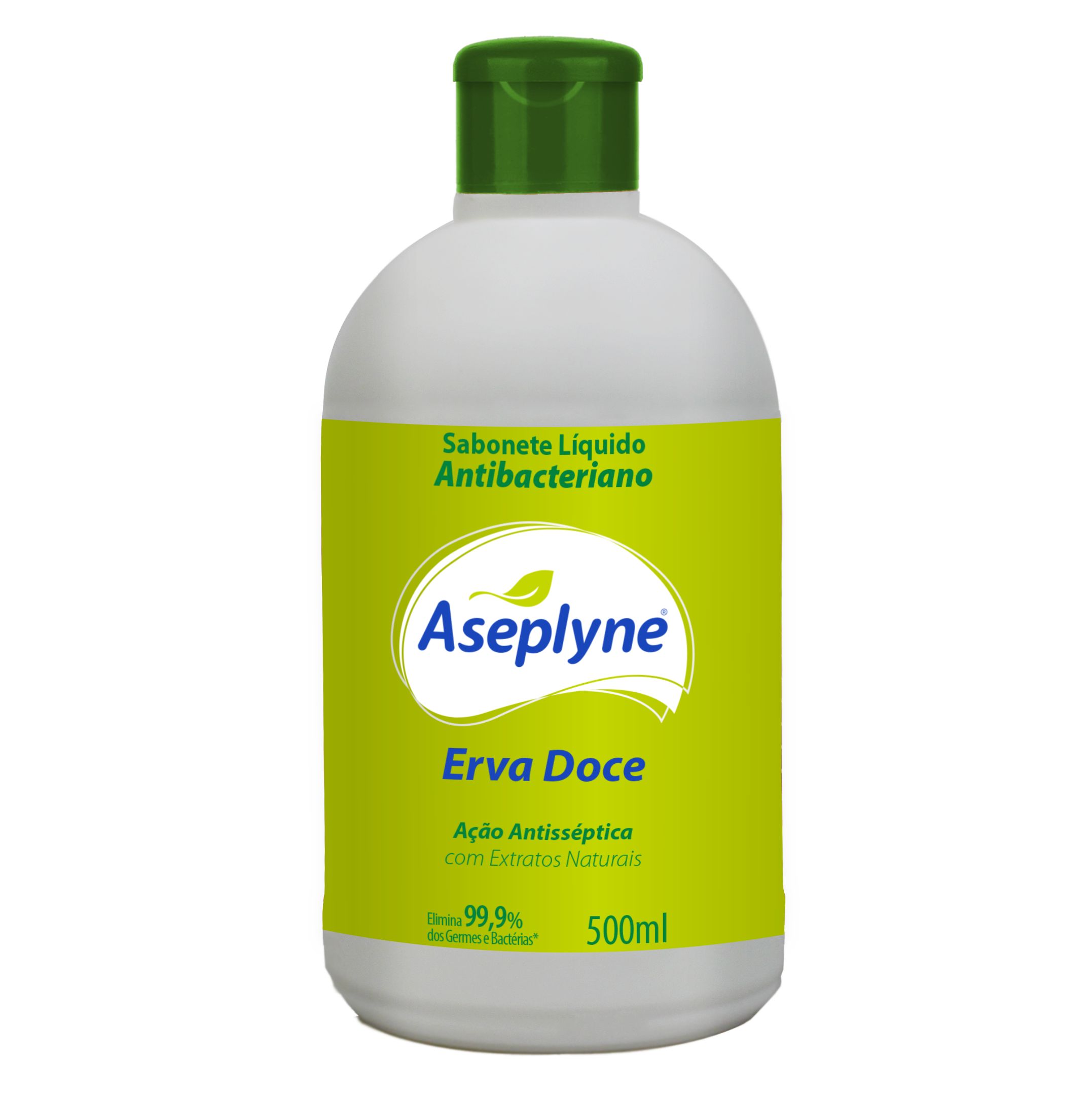 Sabonete Antisséptico Aseplyne Erva Doce 500ml