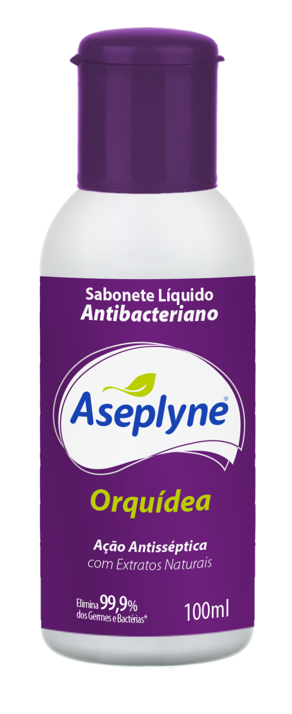 Sabonete Antisséptico Aseplyne Orquídea 100ml