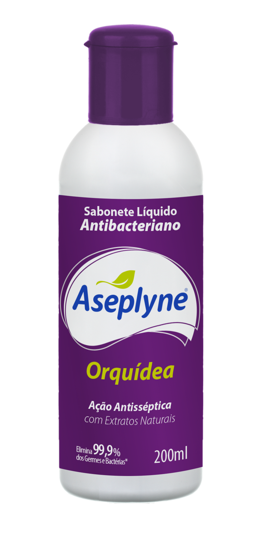 Sabonete Antisséptico Aseplyne Orquídea 200ml