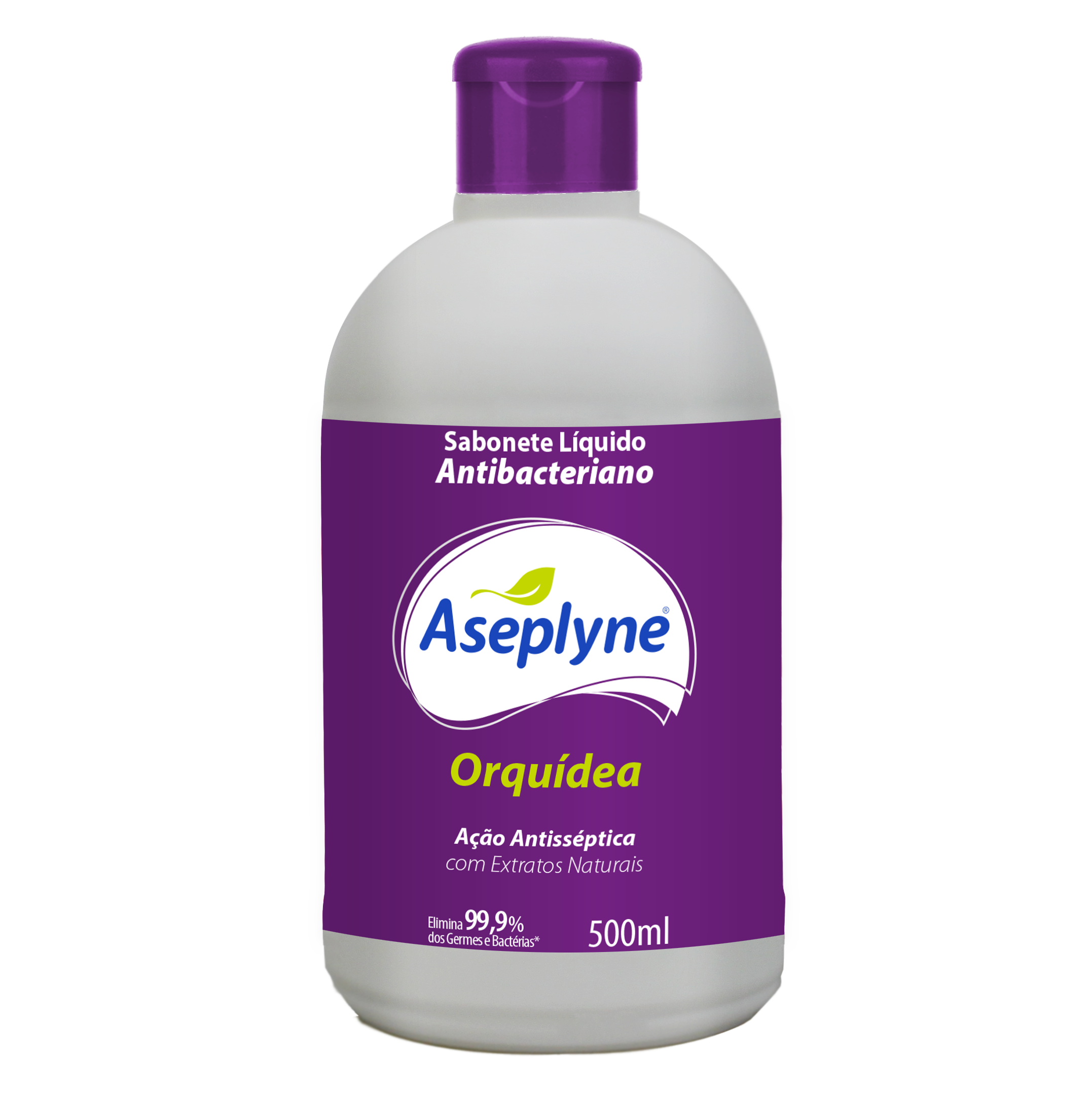 Sabonete Antisséptico Aseplyne Orquídea 500ml