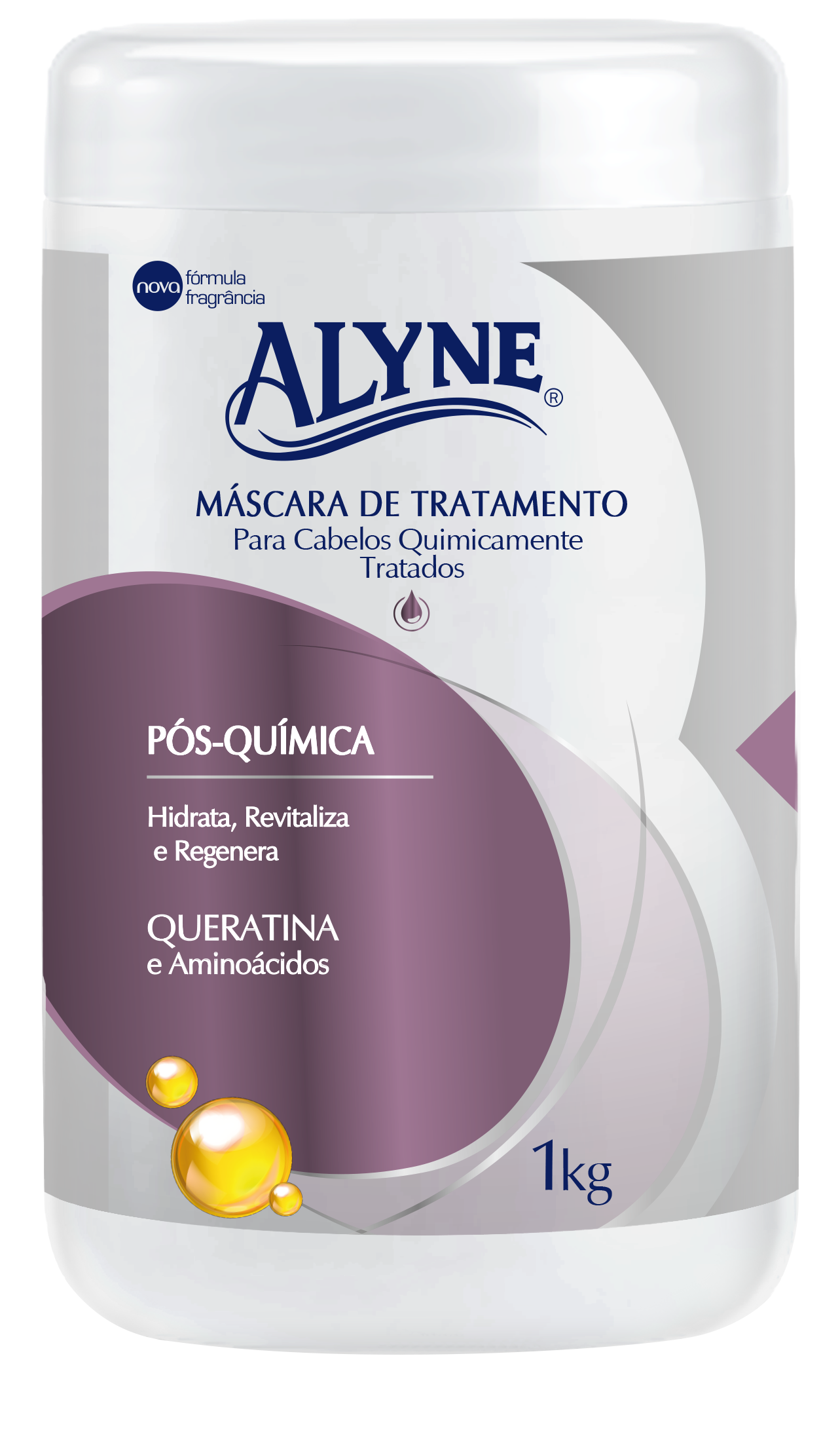 Máscara de Tratamento Alyne Pós-Química 1Kg