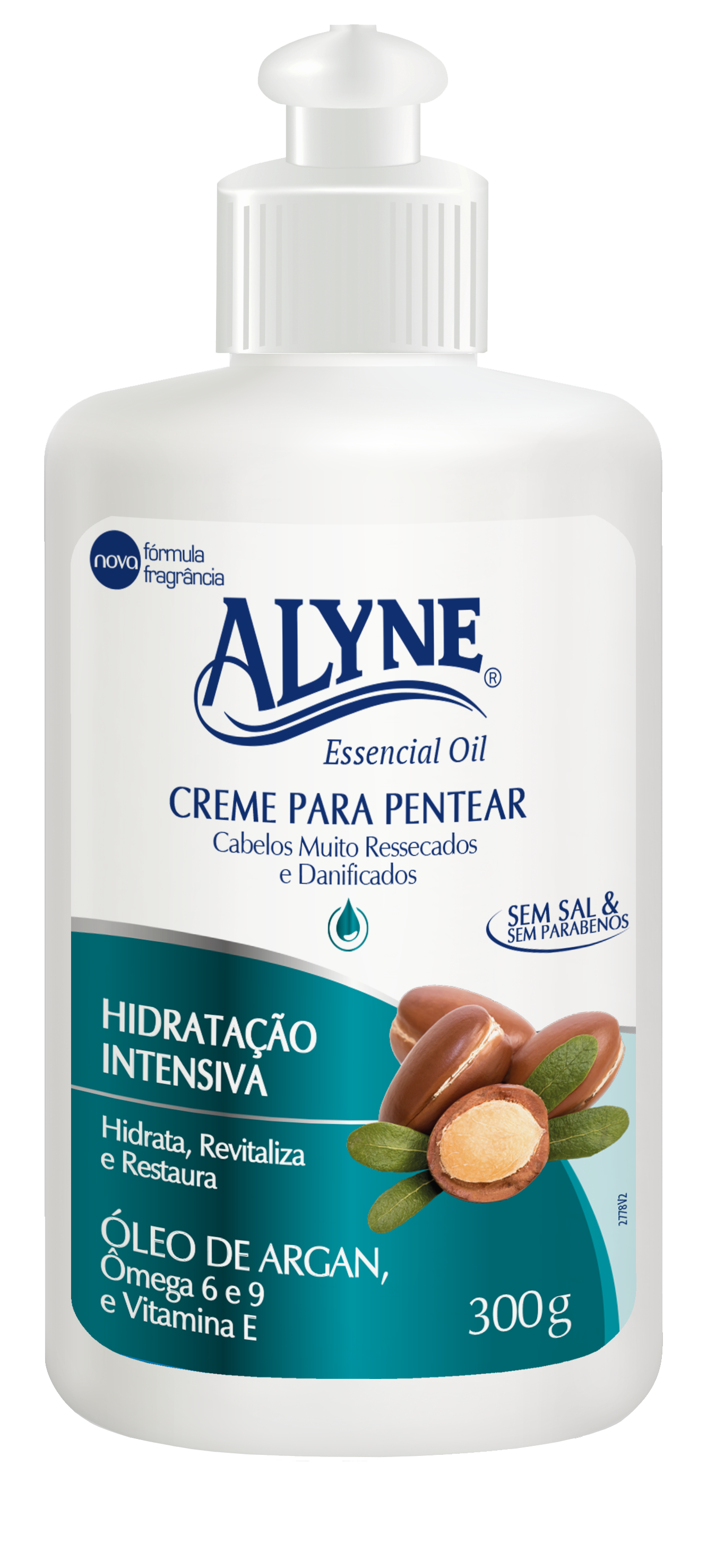 Creme Pentear Alyne Hidratação Intensiva 300G