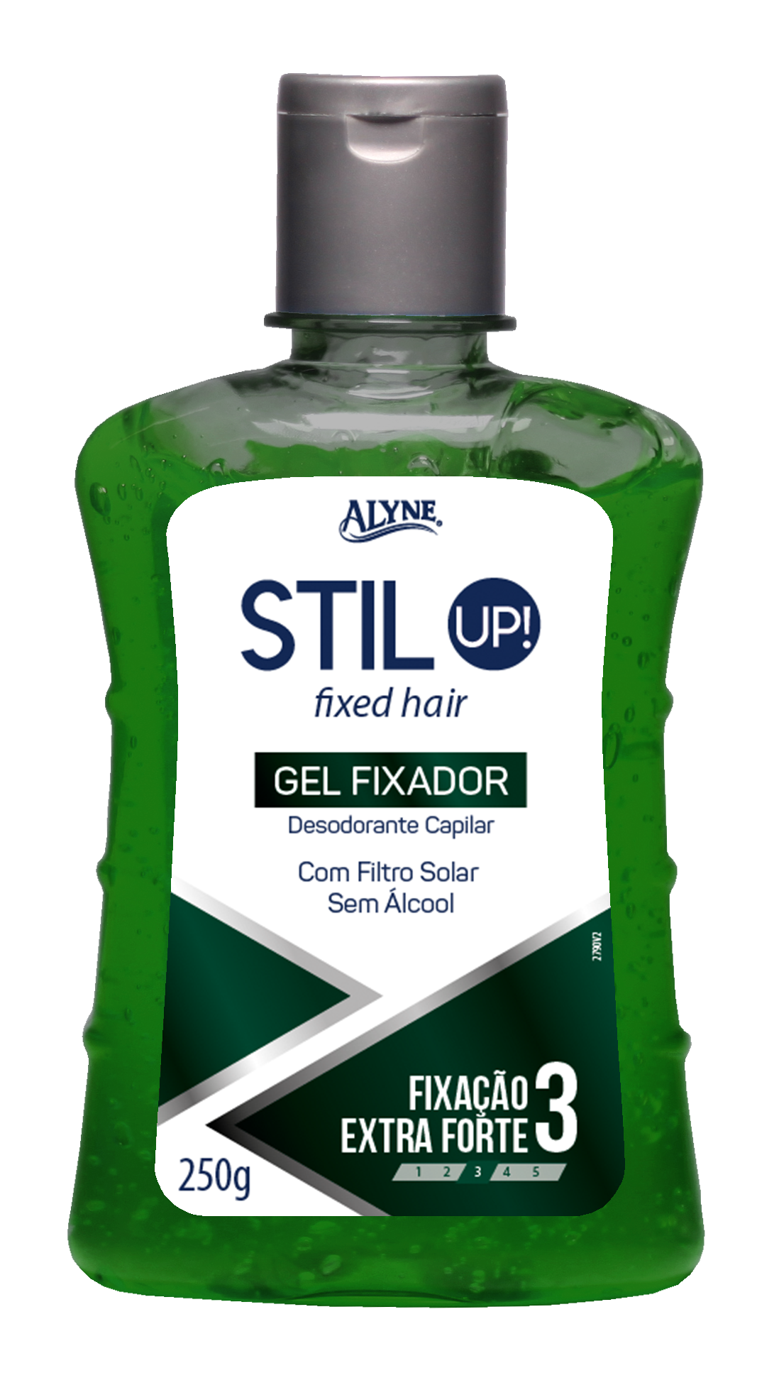 Gel Fixador Desodorante Capilar Alyne Stil Up Ext For F3 250G