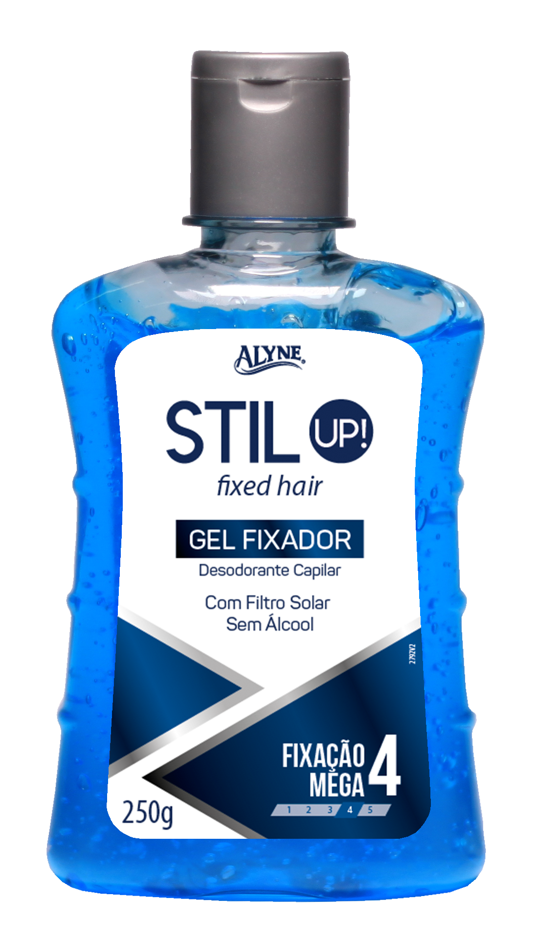 Gel Fixador Desodorante Capilar Alyne Stil Up Mega F4 250G