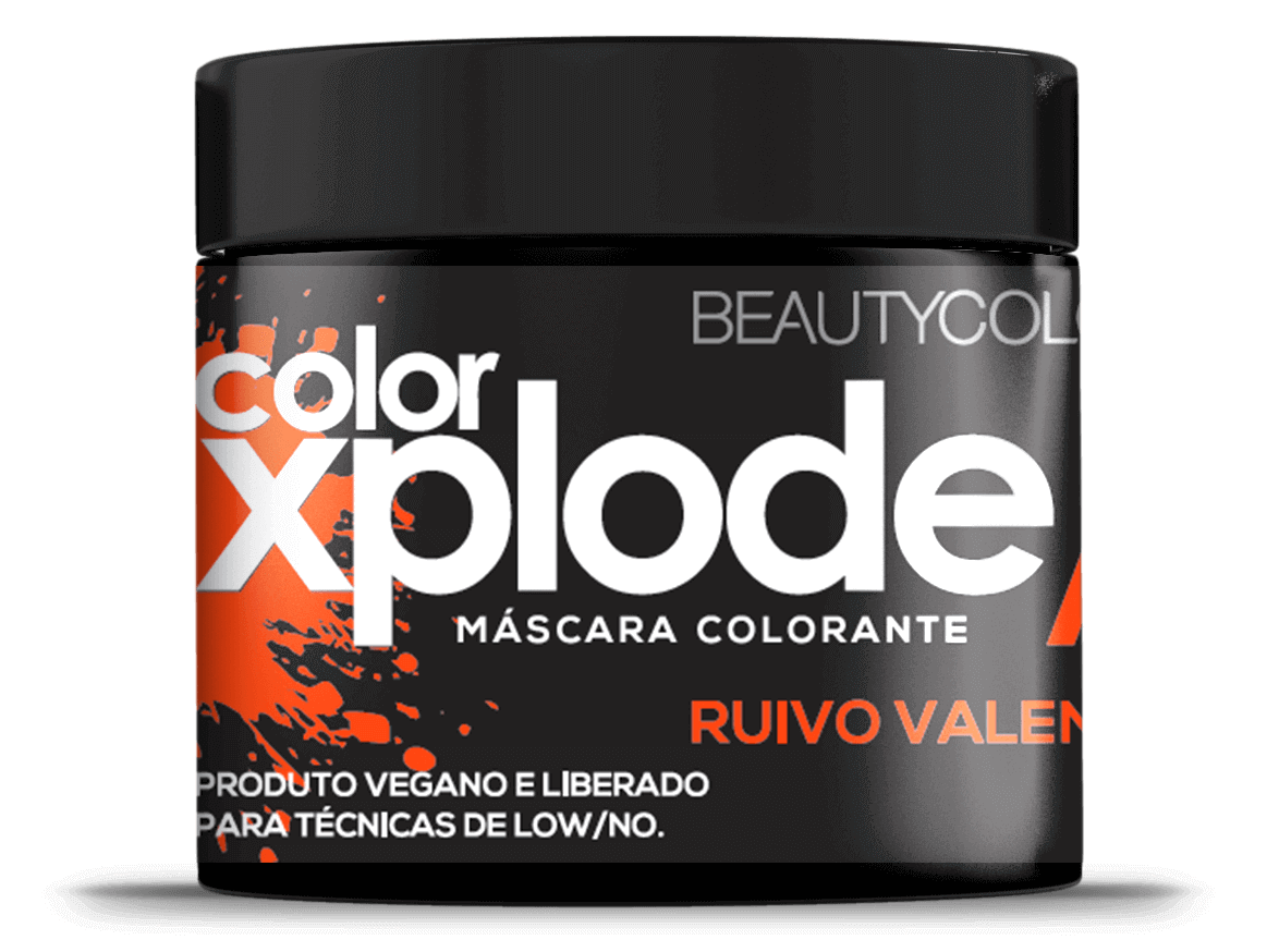 Máscara Color Xplode - Ruivo Valente