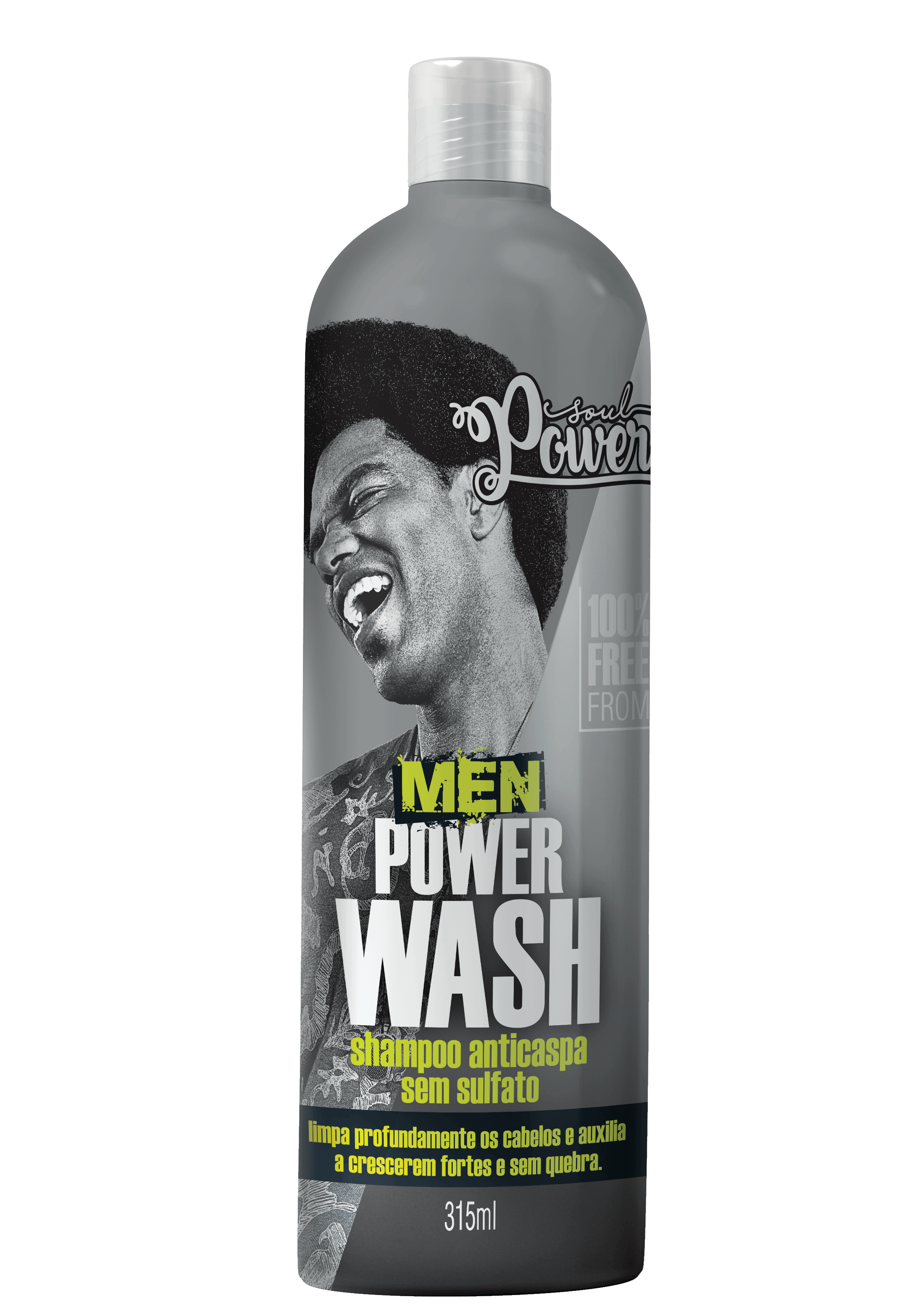 Soul Power - Shampo Anticaspa Men Power Wash 