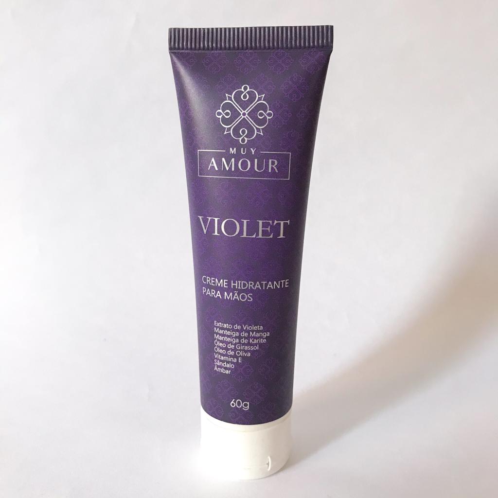 Creme Mãos Violet MuyAmour 60ml