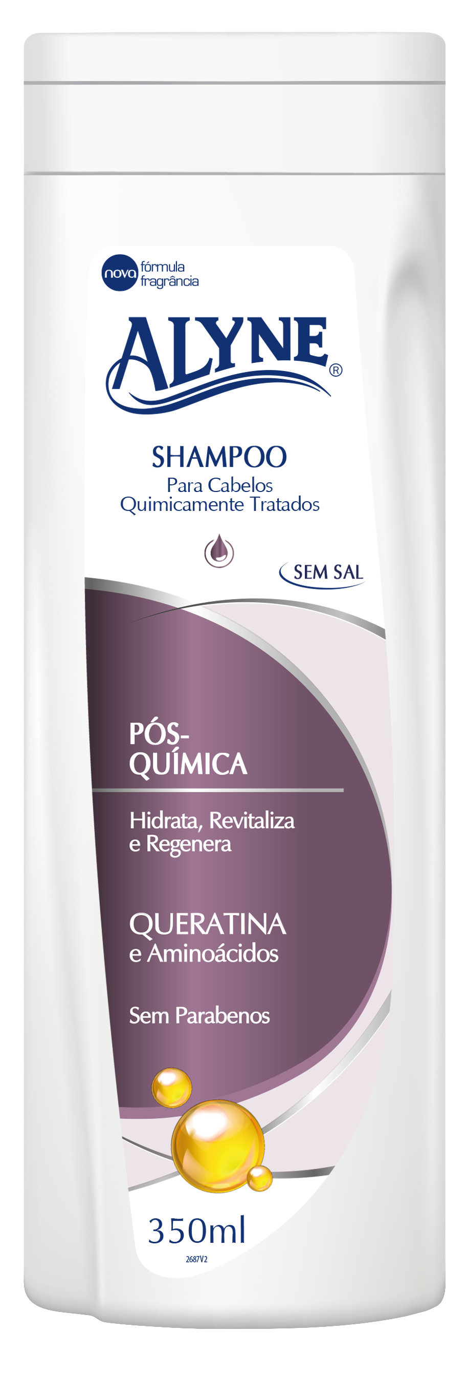 Shampoo Alyne Pós-Química 350ml