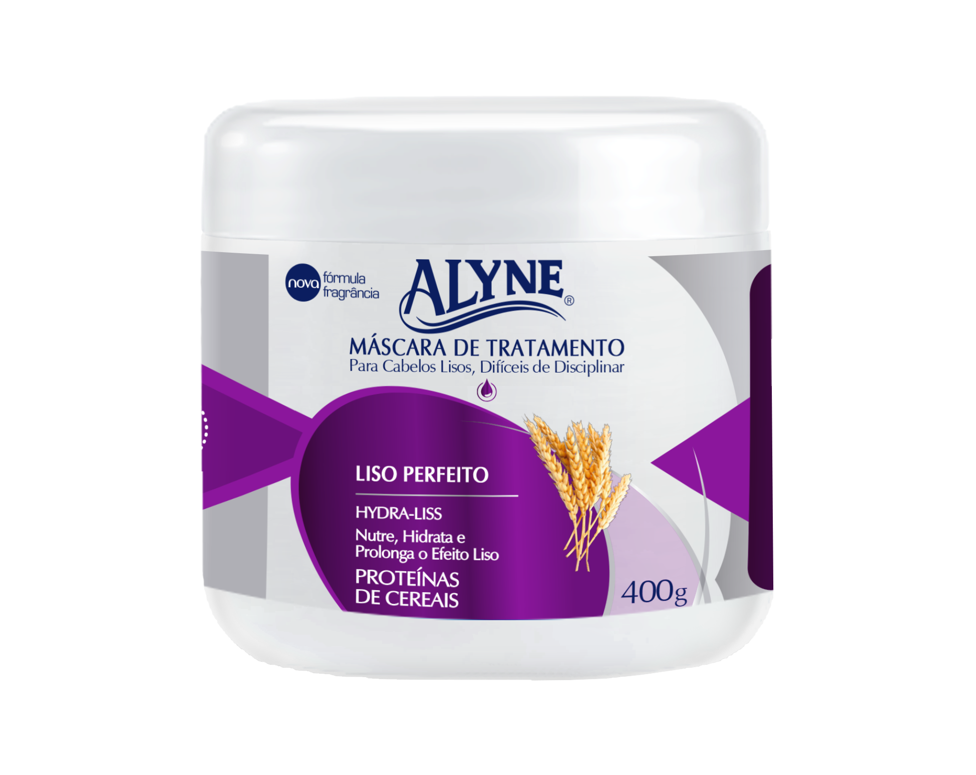 Máscara de Tratamento Alyne Hydra-Liss Liso Perfeito 400G