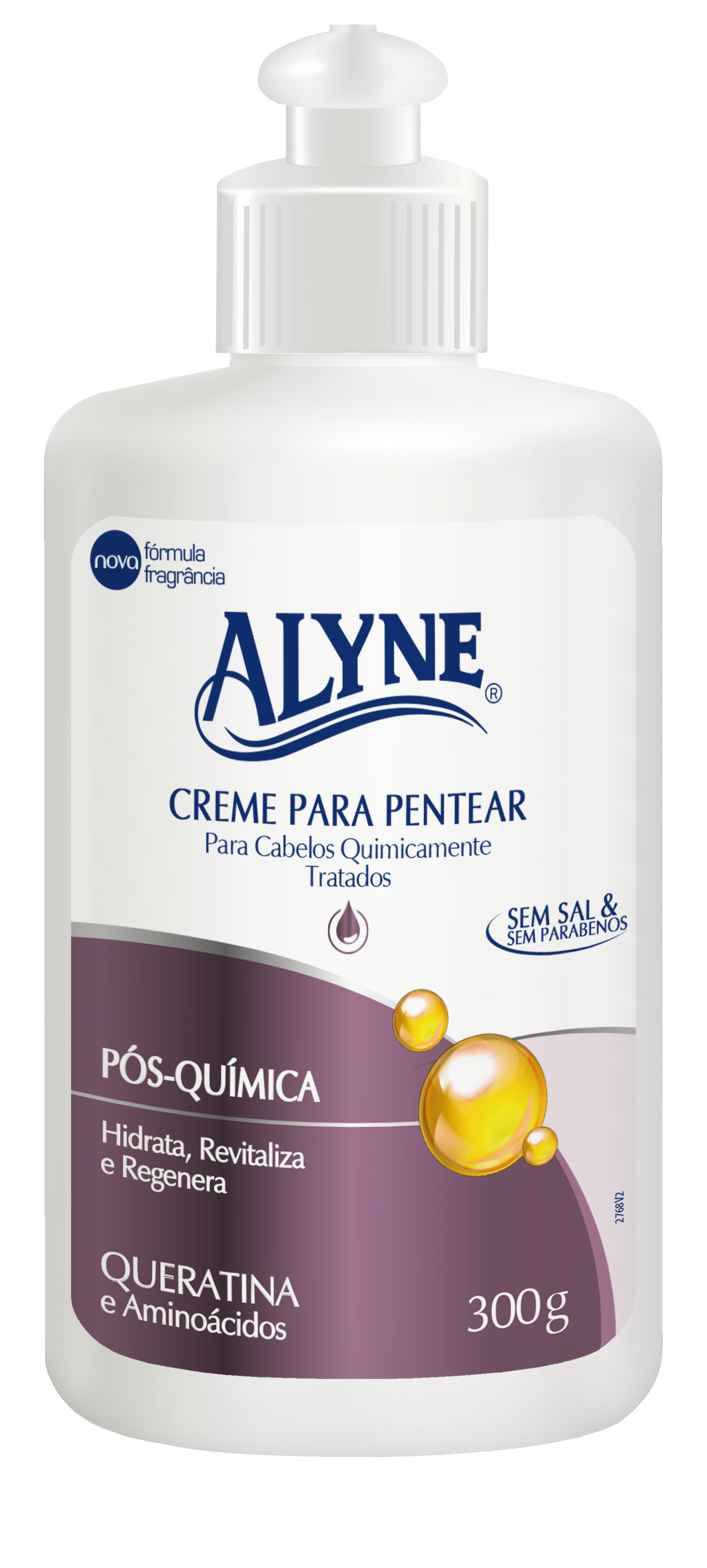 Creme Pentear Alyne Pós-Química 300G