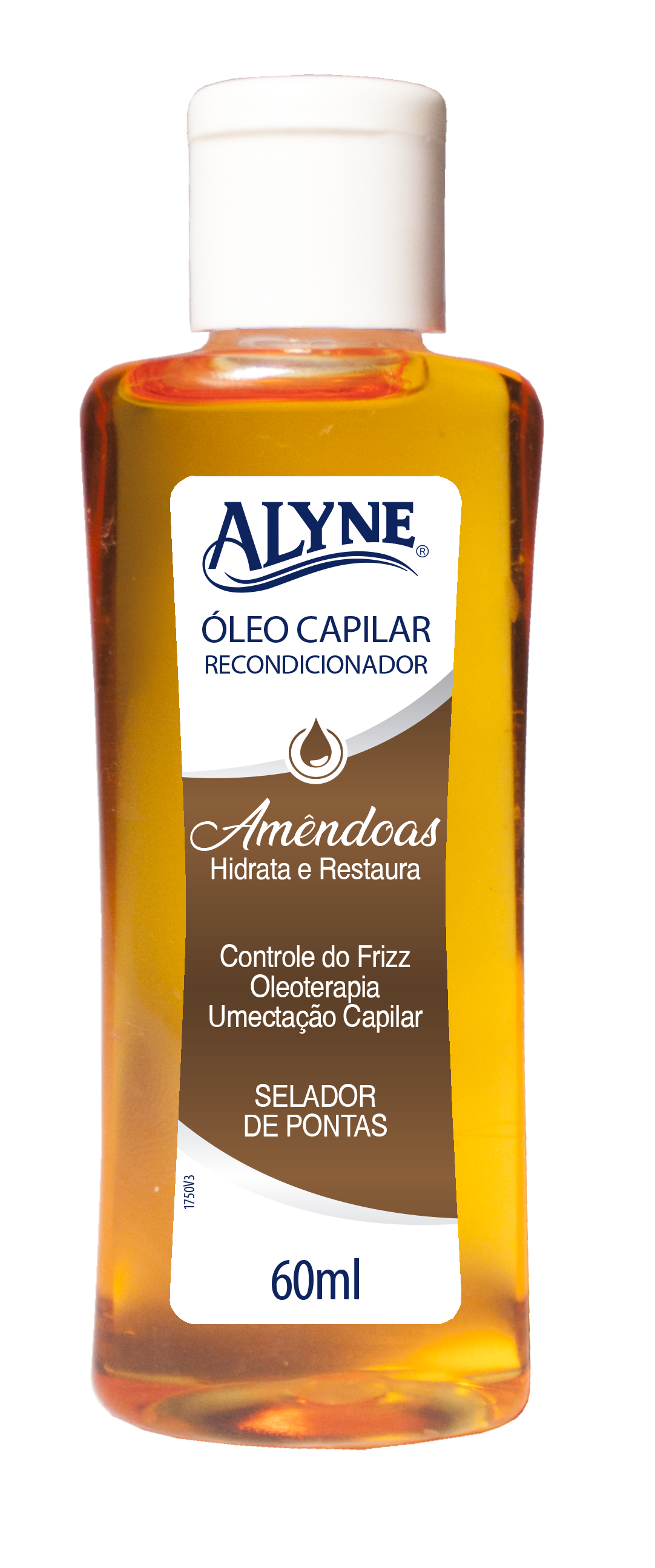 Óleo Recondicionador Capilar Alyne Amendoas 60ml