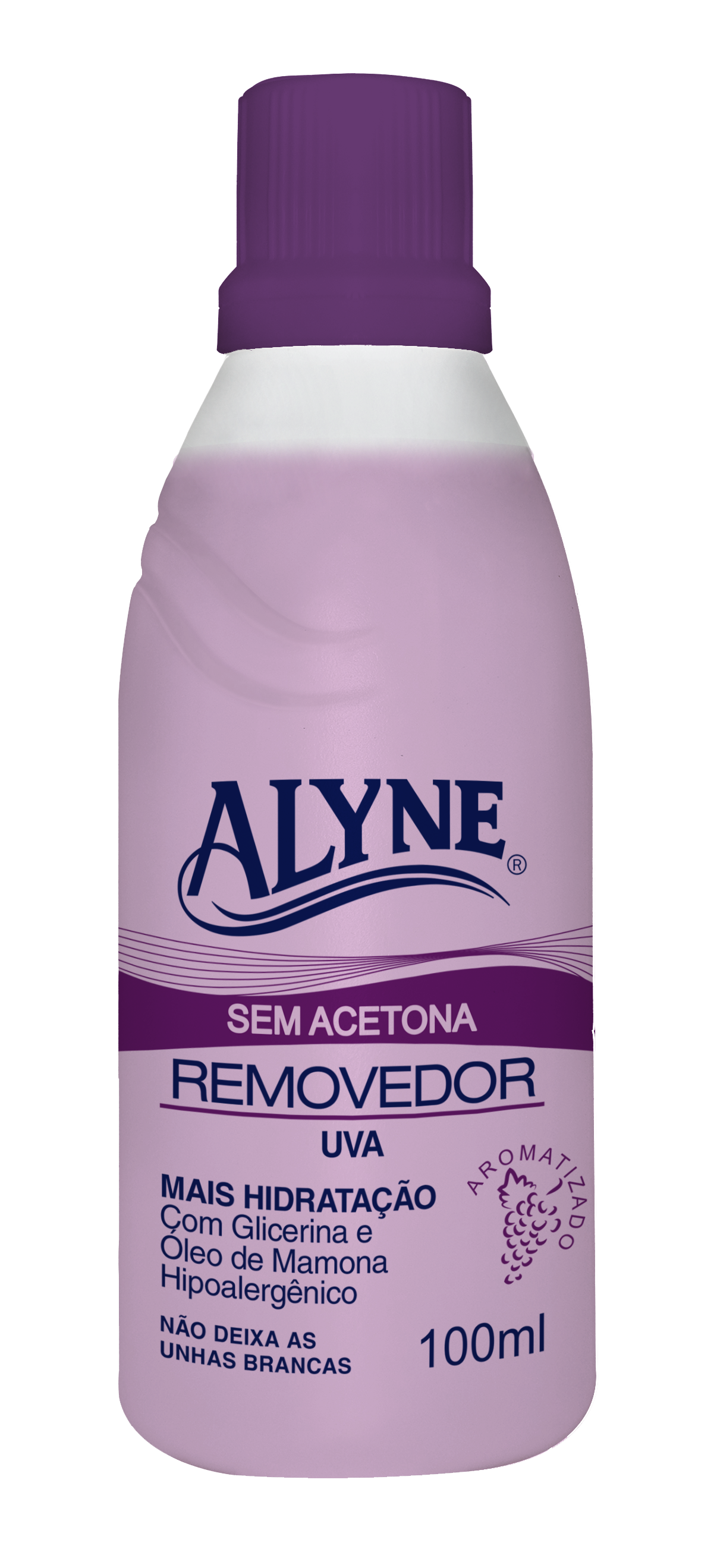 Removedor sem Acetona Alyne Uva 100ml