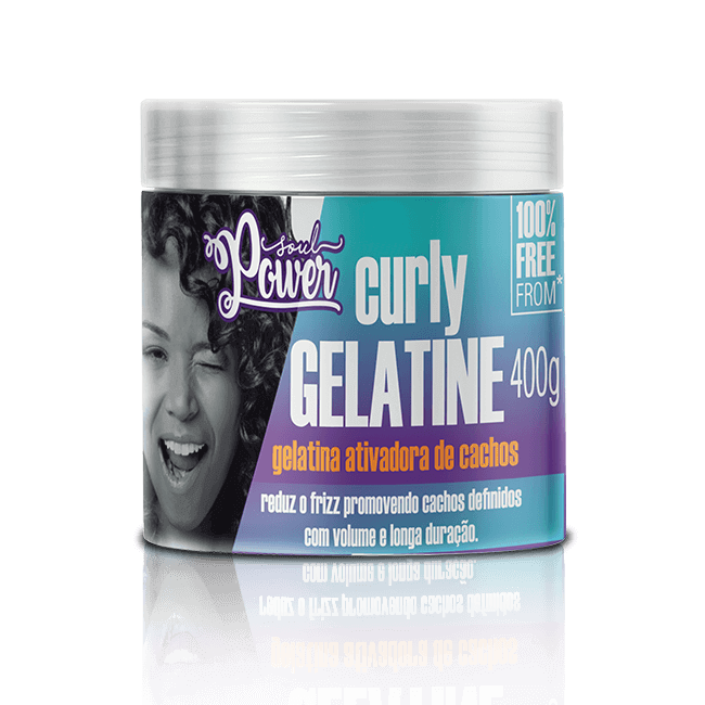 Soul Power - Gelatina Ativadora de Cachos Curly Gelatine