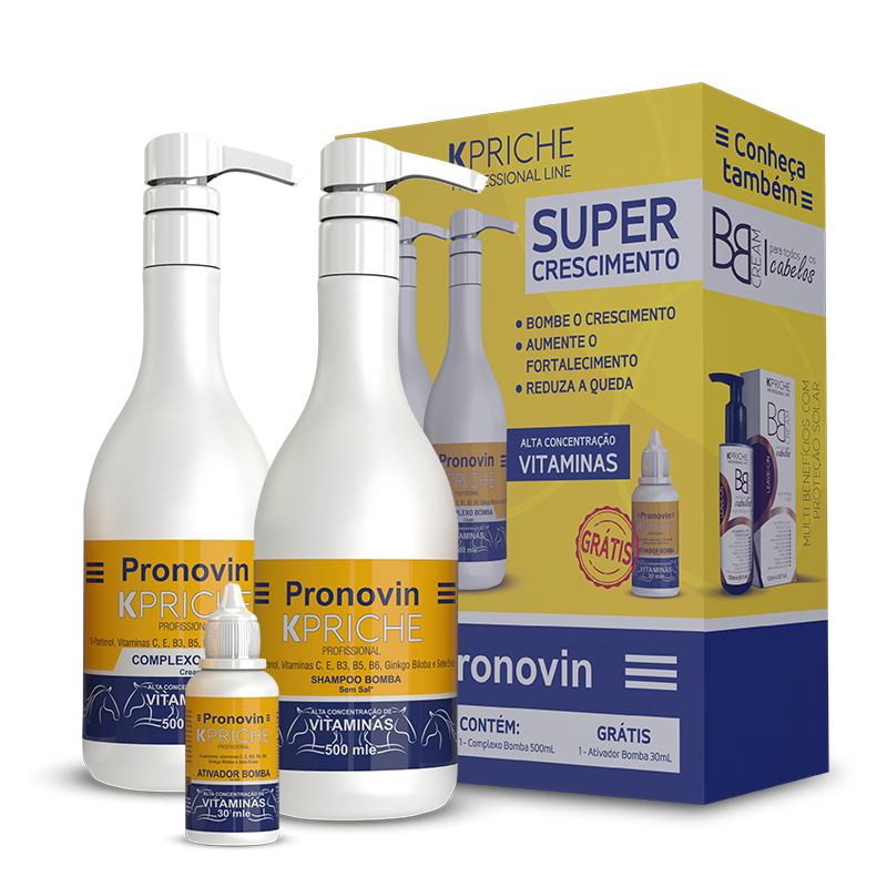 Pronovin Kit Vitamínico Super Crescimento Kpriche