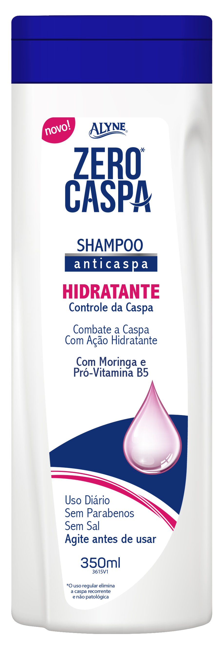 Shampoo Alyne Zero Caspa Hidratante 350ml