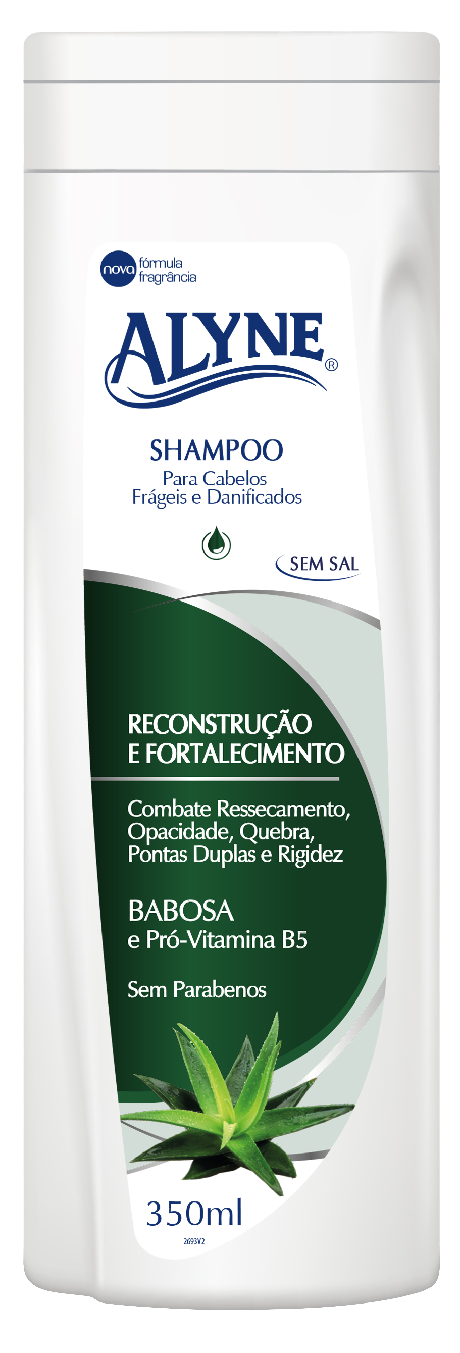 Shampoo Alyne Reconstrução e Fortalecimento 350ml