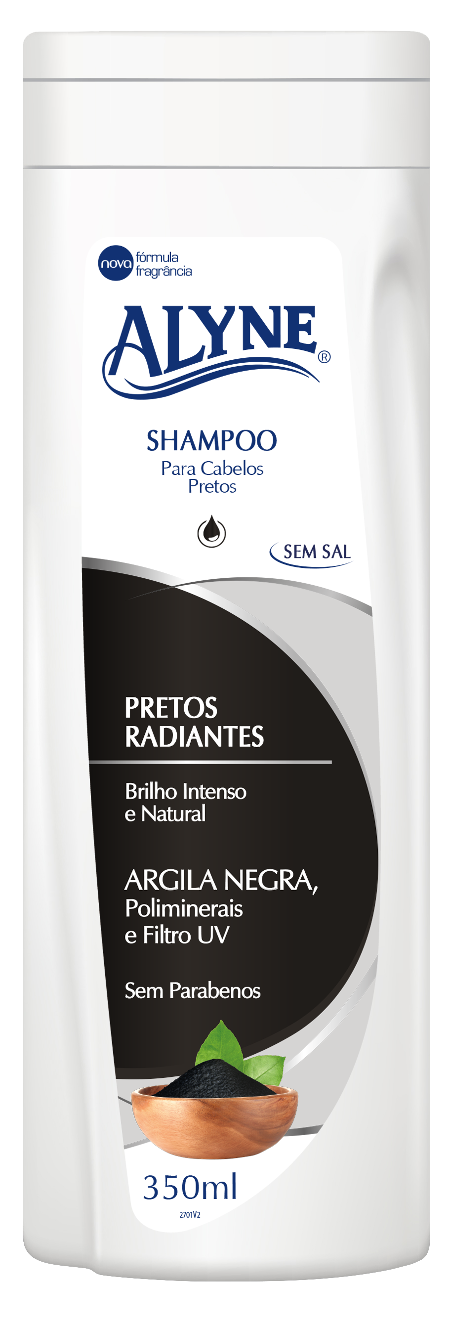 Shampoo Alyne Pretos Radiantes 350ml