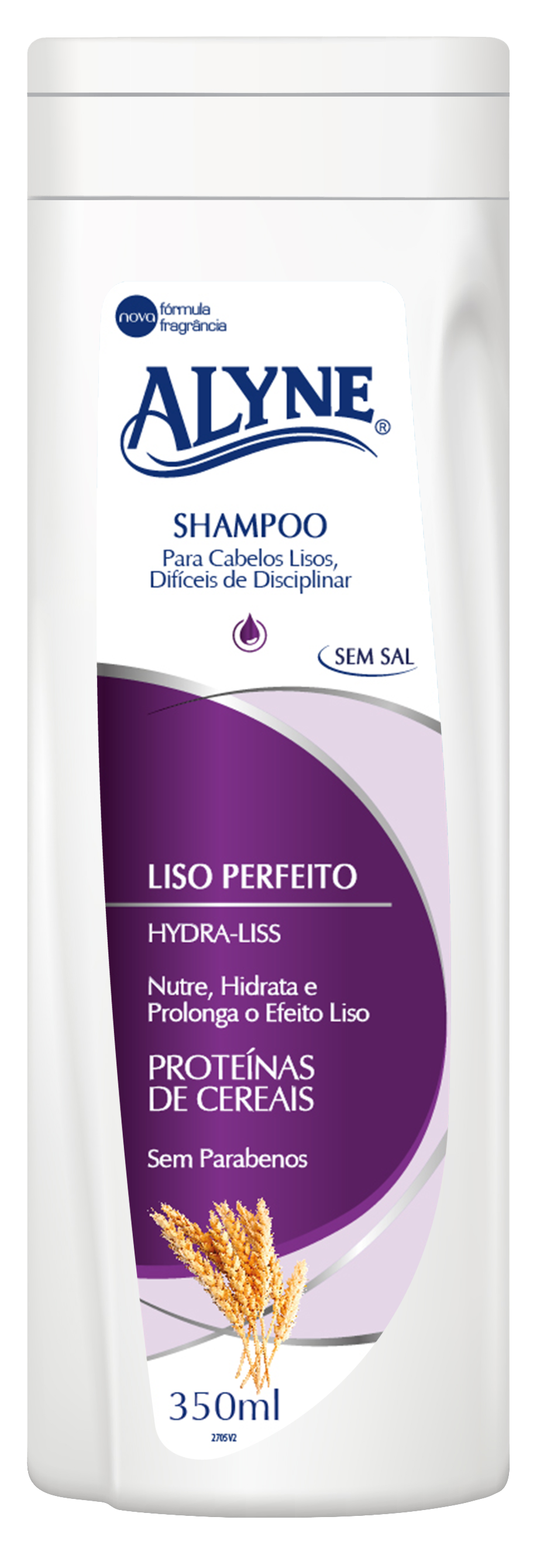 Shampoo Alyne Hydra-Liss Liso Perfeito 350ml