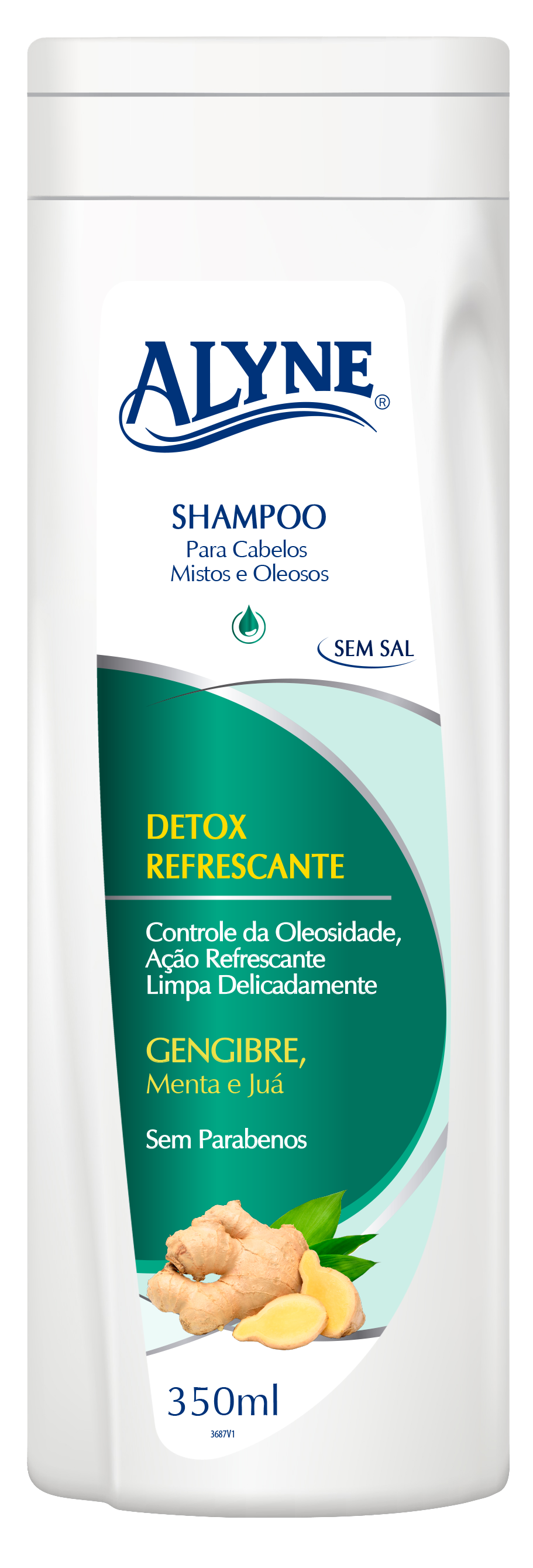 Shampoo Alyne Detox Refrescante 350ml