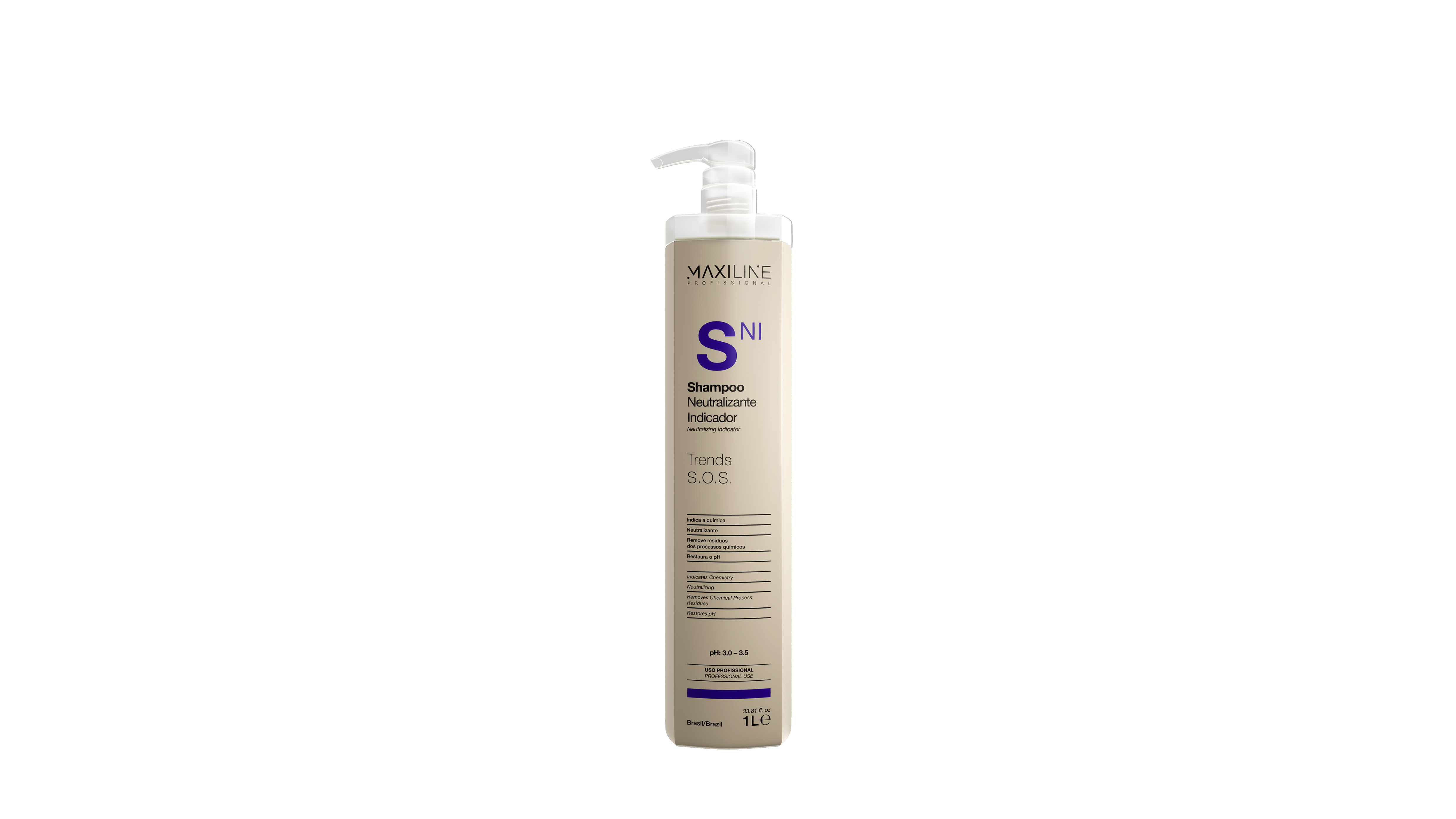 Shampoo Neutralizante Indicador Trends SOS