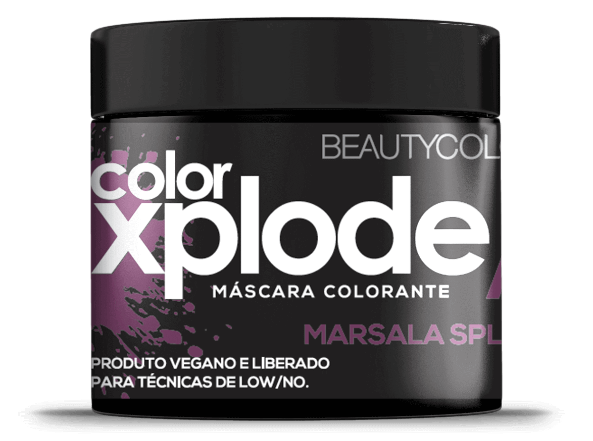 Máscara Color Xplode - Marsala Splash