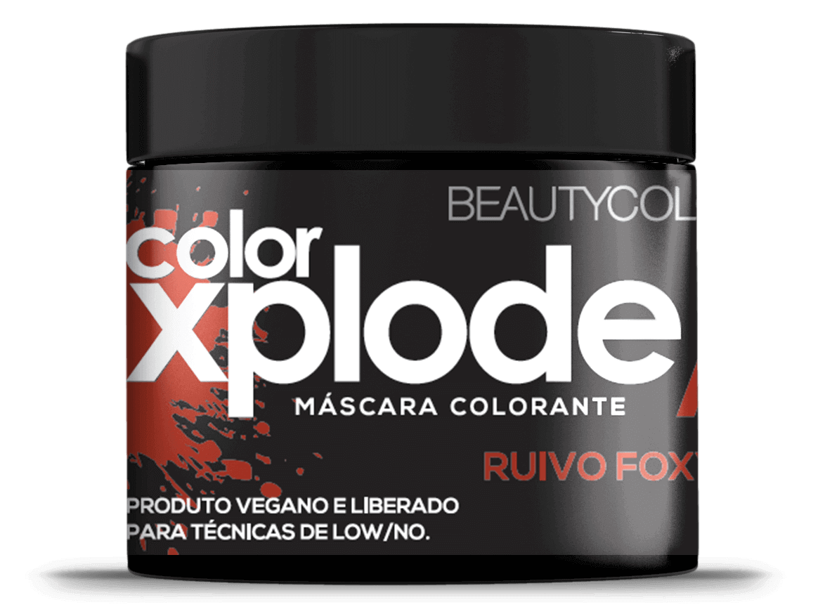 Máscara Color Xplode - Ruivo Foxy