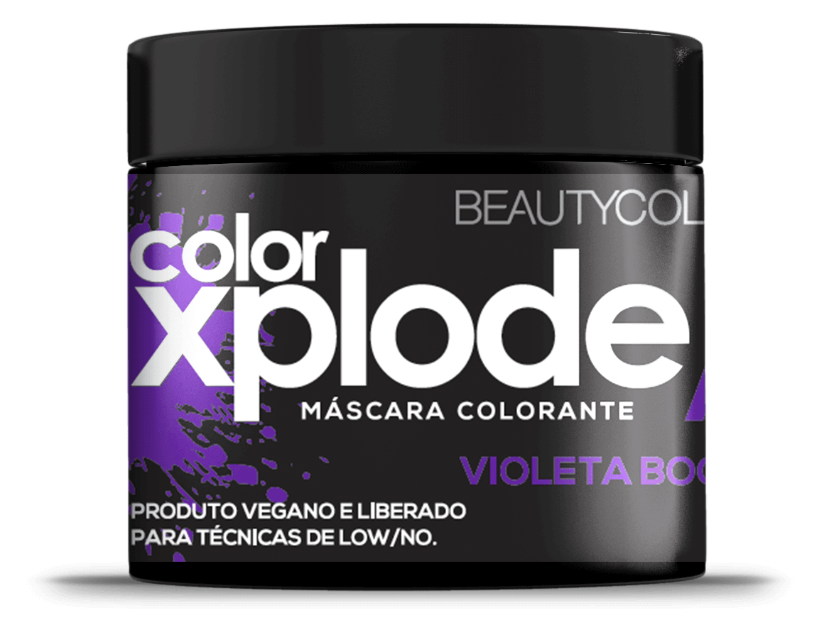 Máscara Color Xplode - Violeta Boom