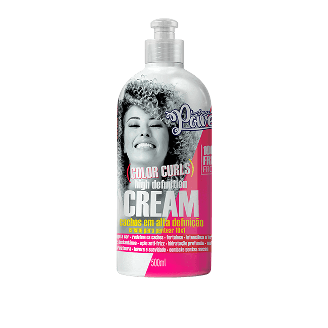 Soul Power - Creme para Pentear Color Curls High Definition Cream 