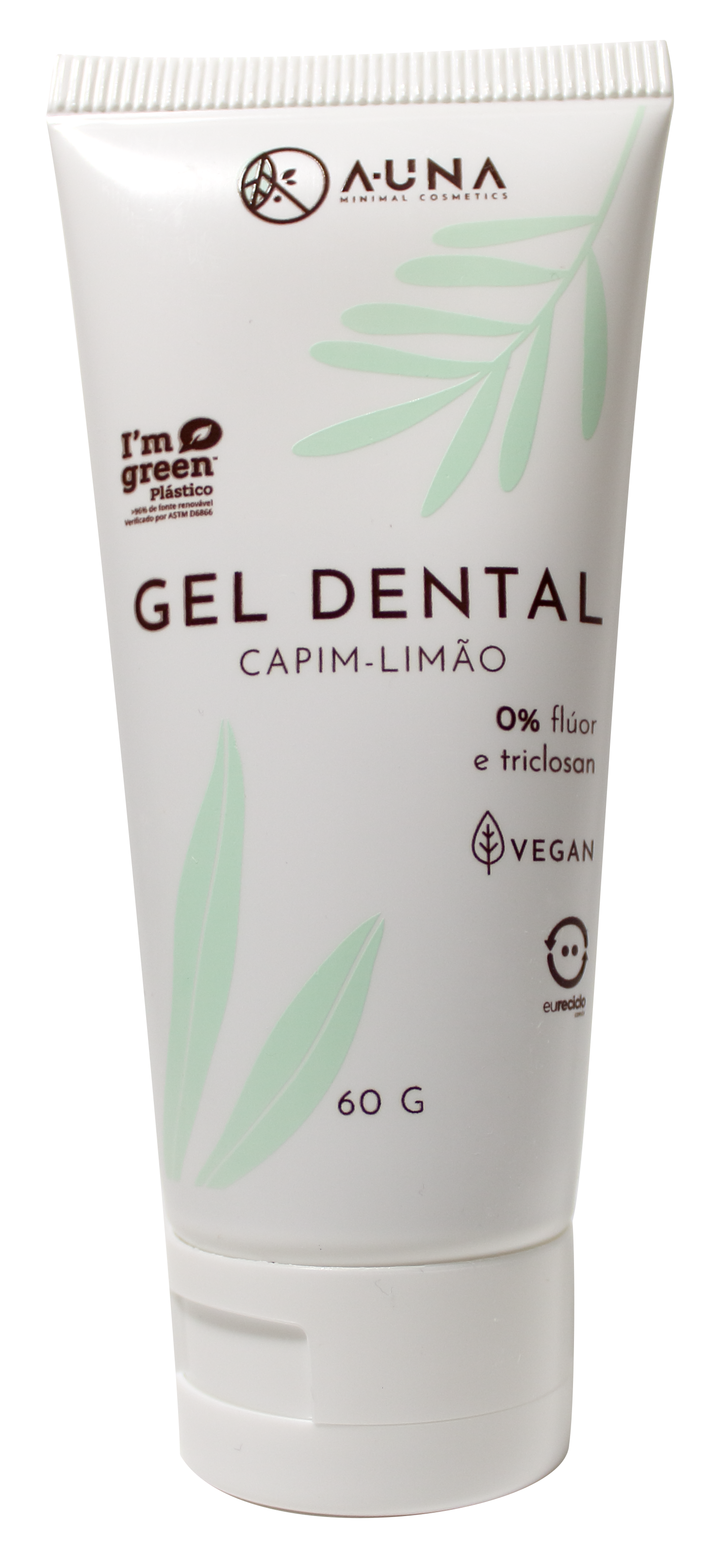 Gel Dental A-UNA - 30% Xilitol, Sem Flúor, pH 6,8-7,2 - 60g