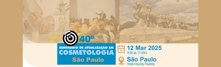 40º Seminário de Atualização em Cosmetologia de São Paulo