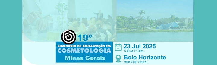 19º Seminário de Atualização em Cosmetologia de Minas Gerais